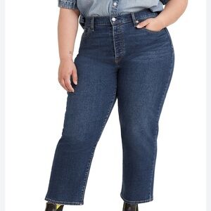NWT Levi’s Wedgie Straight Jeans